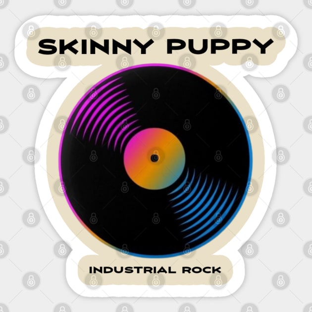 Skinny Puppy Sticker by Rejfu Store